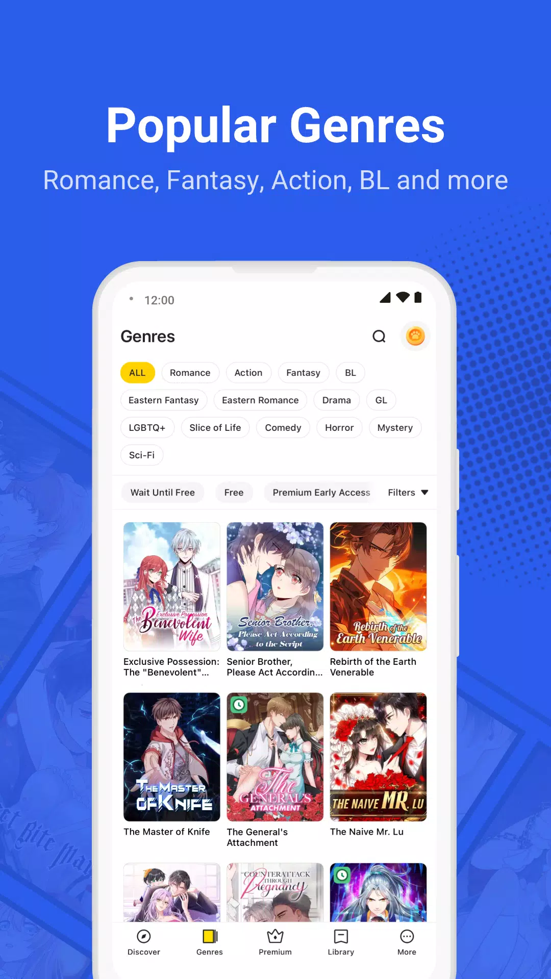 WebComics - Webtoon & Manga應用截圖第3張