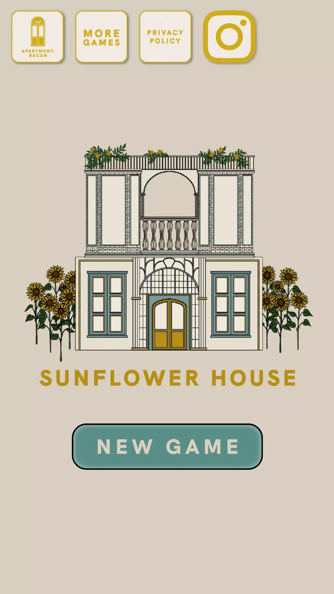 SUNFLOWER HOUSE : ROOM ESCAPE Скриншот 0