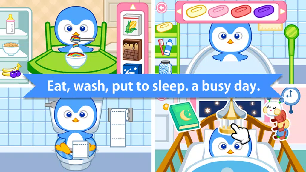 Baby Care : Poky (Penguin) Zrzut ekranu 2