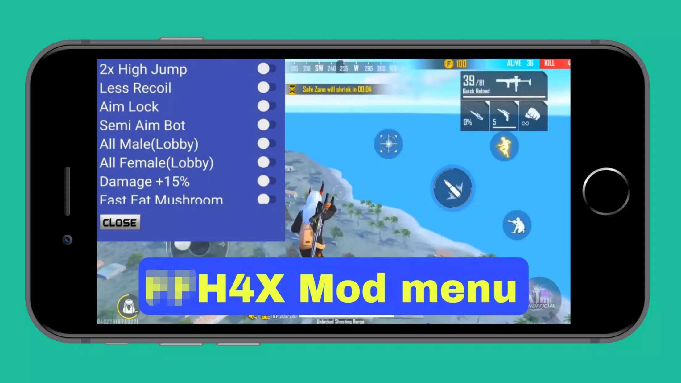 Fire Mod Menu 스크린샷 0