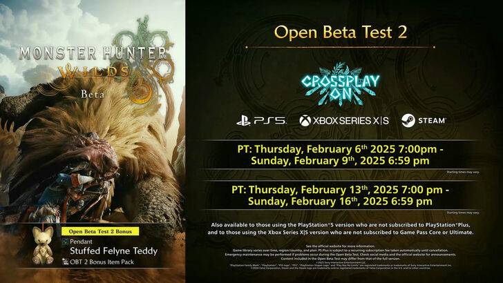 Monster Hunter Wilds February Open Beta: New Monsters and Content