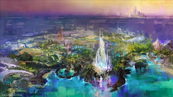 A Disney anuncia que abrirá seu sétimo parque temático em Abu Dhabi com Miral na ilha de Yas