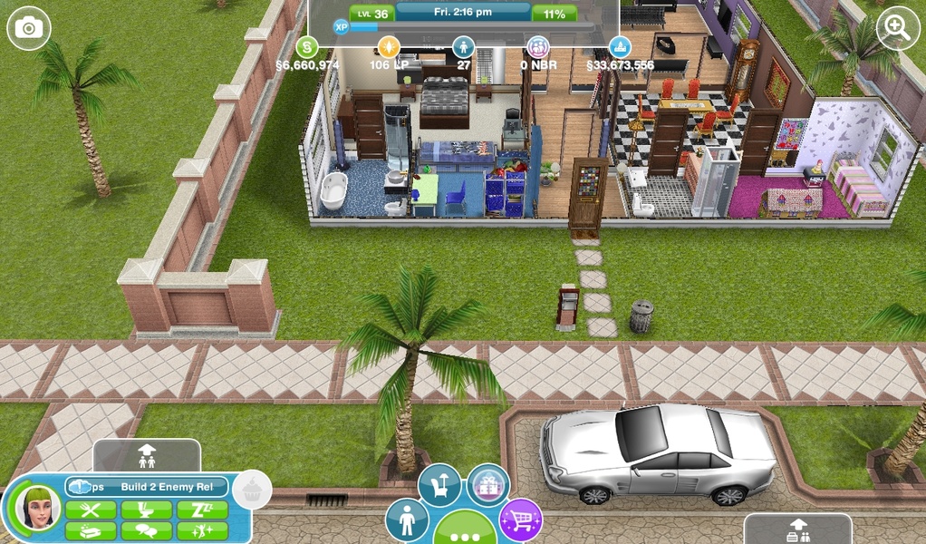 The Sims Freeplay ဖန်သားပြင်ဓာတ်ပုံ 1