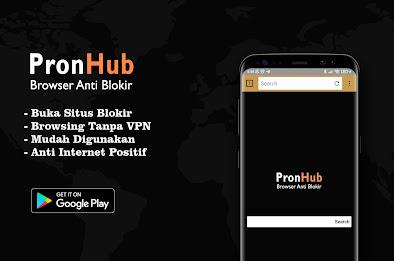 PronHub Browser Anti Blokir Tanpa VPN Captura de pantalla 0