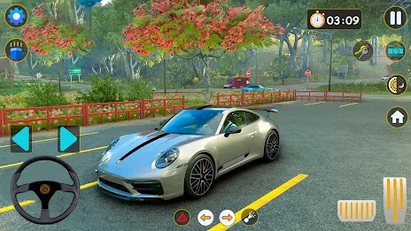 US Car Driving School Games 3D Captura de pantalla 1