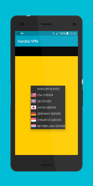 Ultrasurf Handler VPN Captura de tela 2