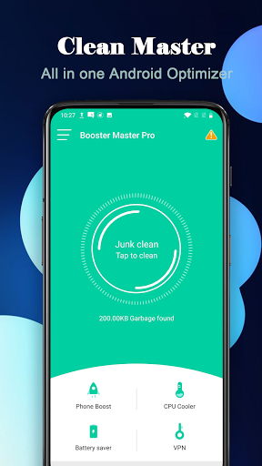 Booster Master Pro- Booster, Cleaner，Fast VPN应用截图第0张