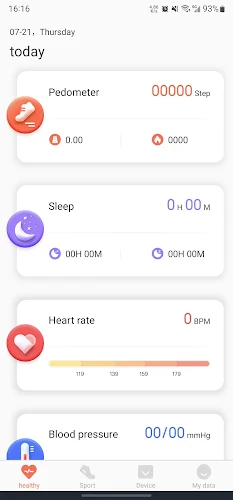 ZGfit Capture d'écran 1