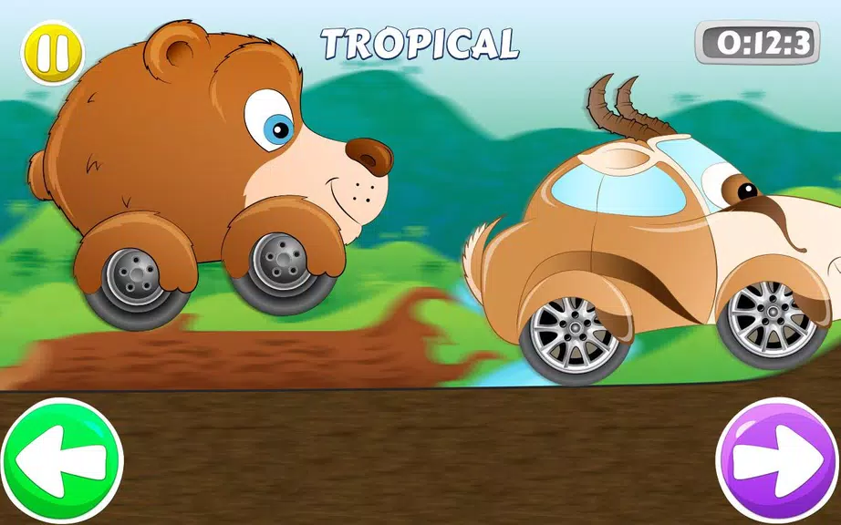 Racing car game for kids應用截圖第0張