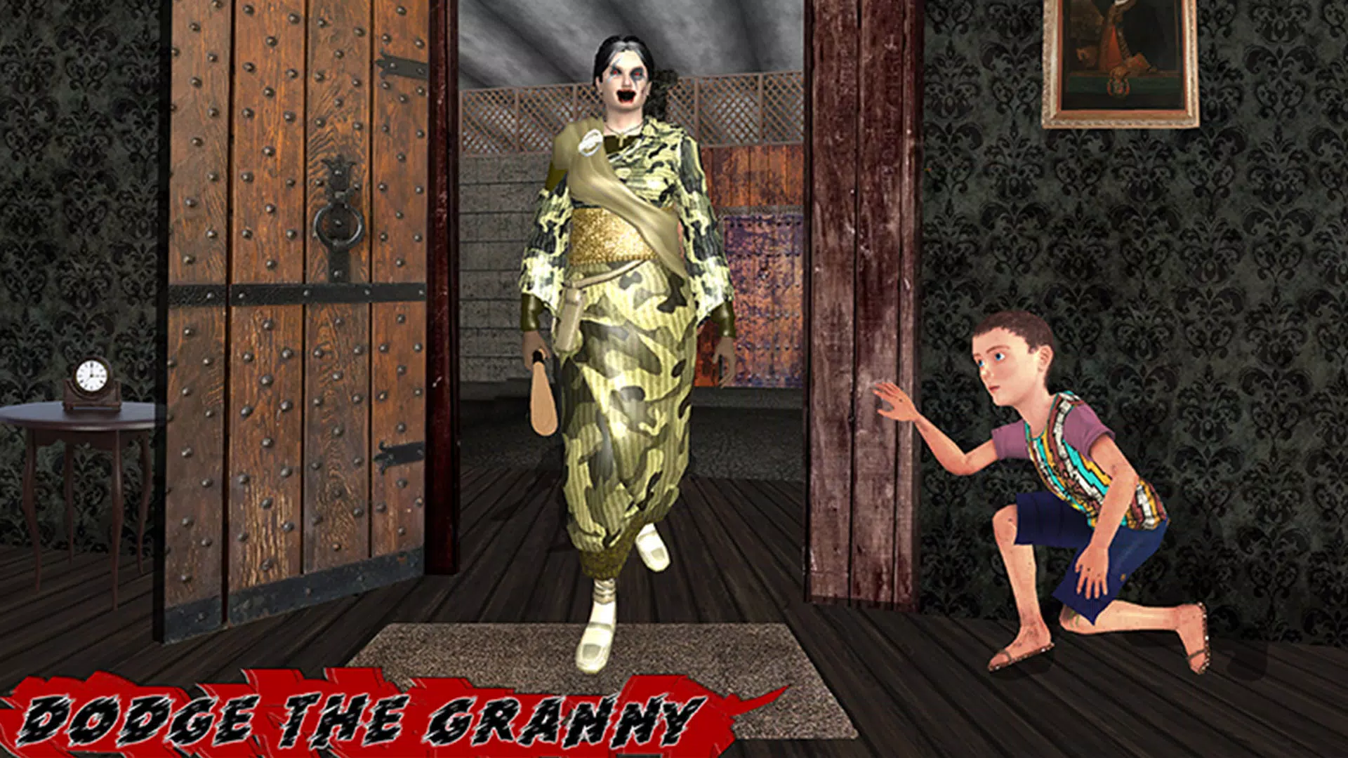 Army Granny Scary Ghost 3D Скриншот 2