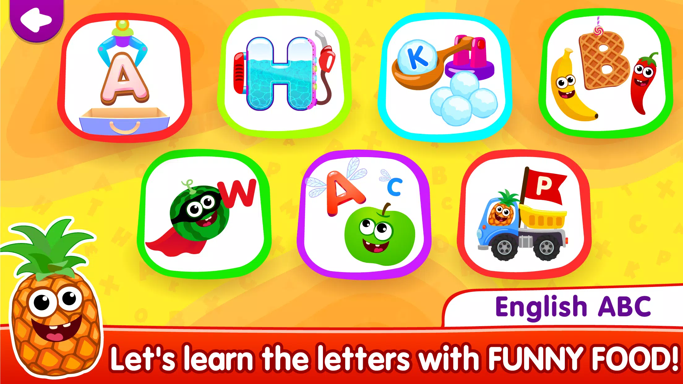 ABC kids! Alphabet learning! ภาพหน้าจอ 0