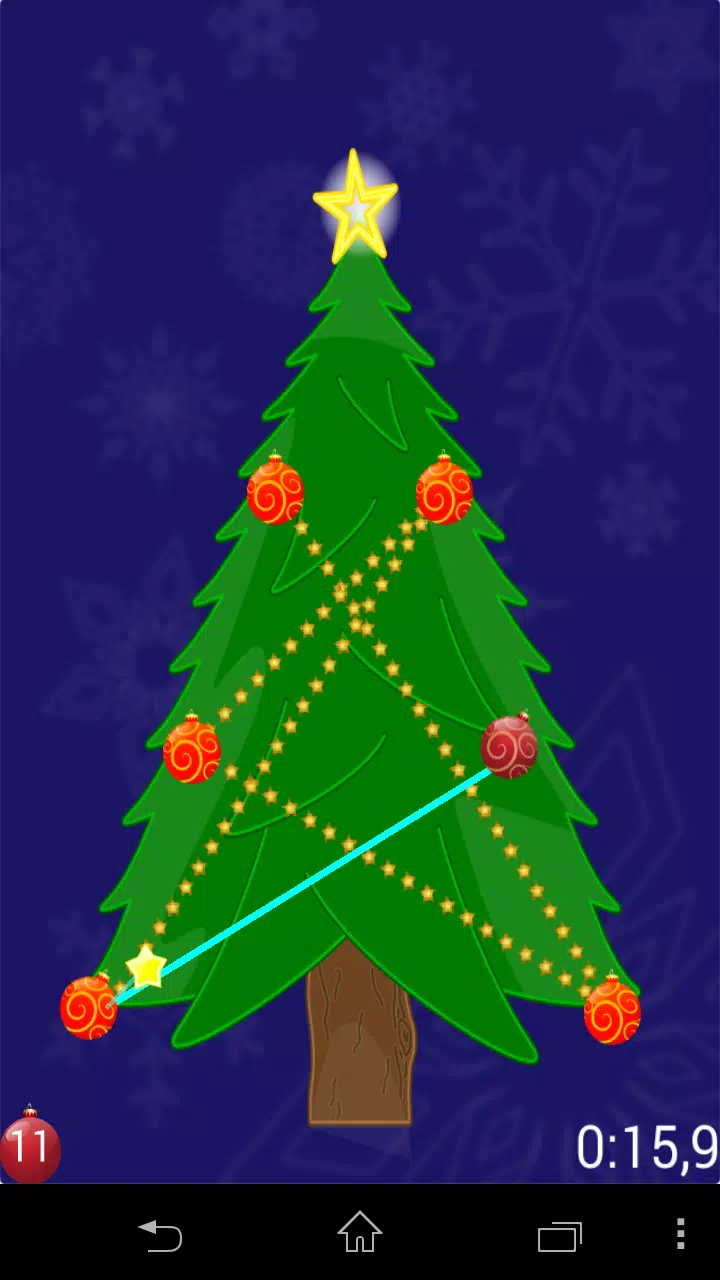 Christmas Tree puzzle Schermafbeelding 2