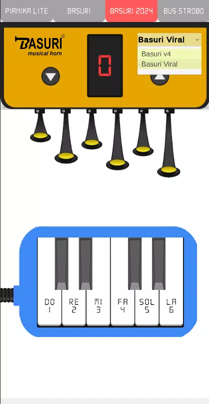 Pianika Lite Basuri V24 Zrzut ekranu 0