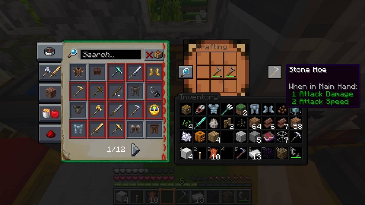 Item de reparo no Minecraft