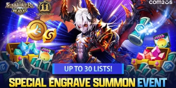 Summoners War: Sky Arena သည် 11 နှစ်မြောက်နှစ်ပတ်လည်အခမ်းအနားကိုကမ္ဘာလုံးဆိုင်ရာ Fanart ပြိုင်ပွဲတစ်ခုနှင့်အတူ 11 နှစ်မြောက်နှစ်ပတ်လည်အခမ်းအနားသို့