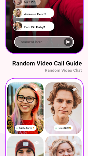 Live Video Call - Random Chat スクリーンショット 1