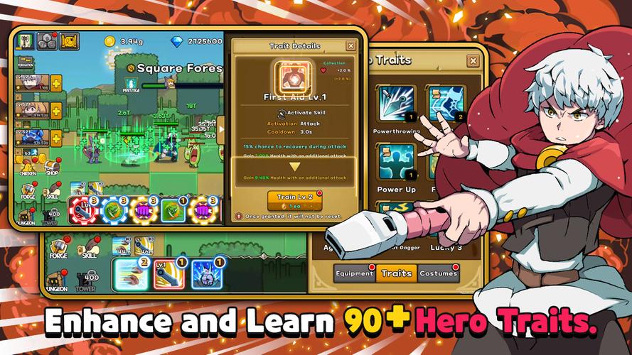 Rebirth Tales: Idle RPG ภาพหน้าจอ 2