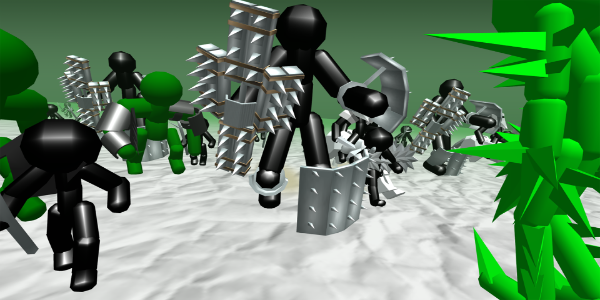 Stickman Simulator: Zombie War应用截图第0张