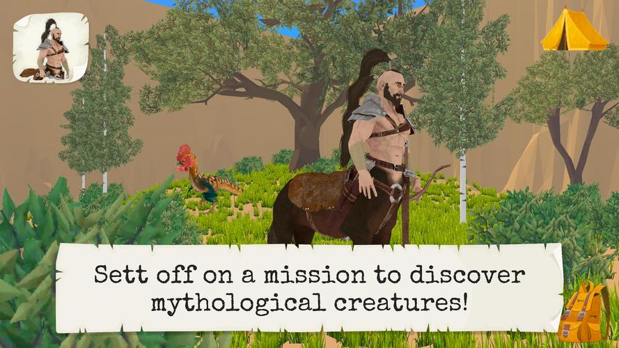 Schermata Myths & Legends VR/AR Kid Game 0