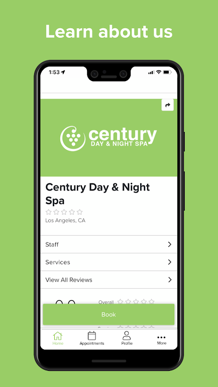 Century Day & Night Spa Tangkapan skrin 1