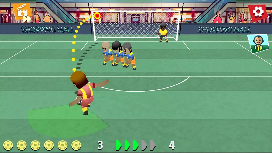 FreeKick Screamers - Football Schermafbeelding 3