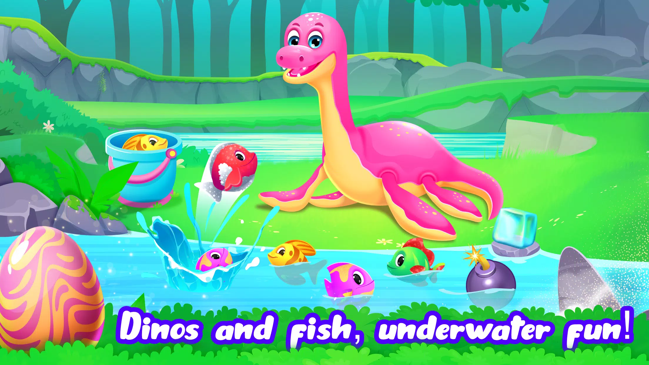 Dino World Jurassic for Kids Ekran Görüntüsü 1