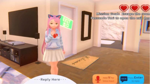 Yandere Ai Girlfriend Game应用截图第2张