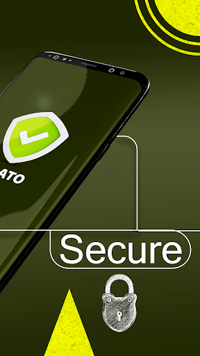 Plato VPN فیلتر شکن قوی بازار Captura de pantalla 1