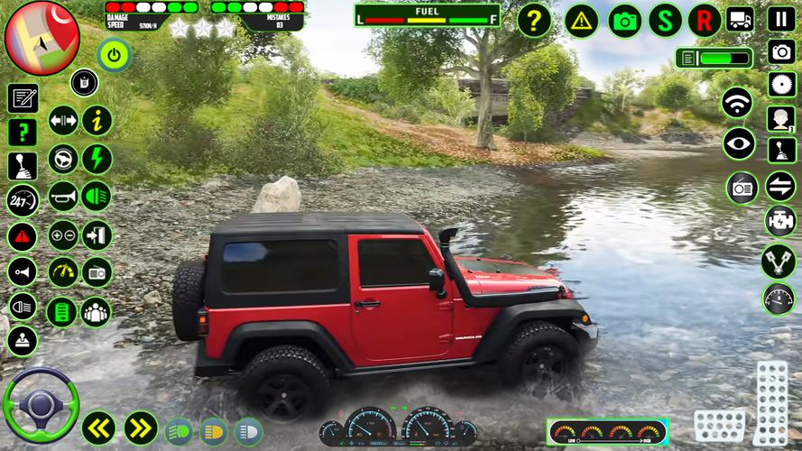 Offroad Jeep Driving Sim 3D應用截圖第3張