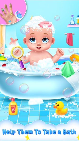 BabySitter DayCare Games Mod ဖန်သားပြင်ဓာတ်ပုံ 0