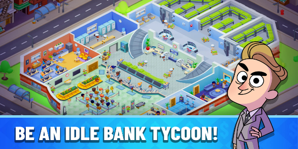 Idle Bank Tycoon: Money Empire应用截图第1张