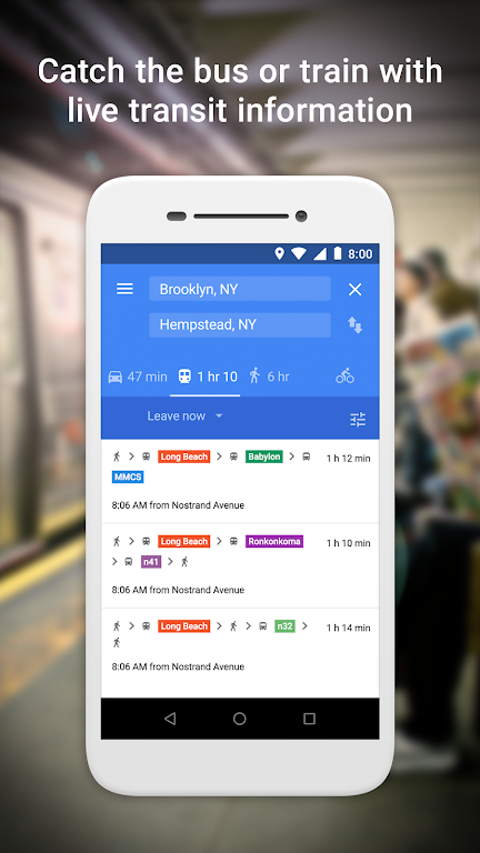 Google Maps Go Capture d'écran 2
