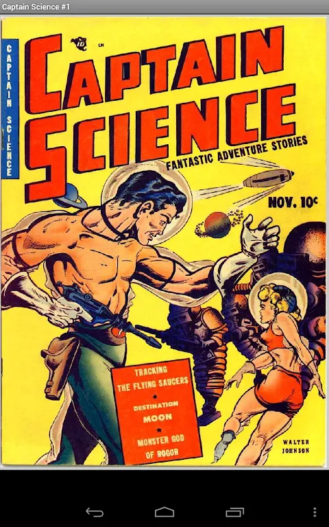 Comic: Captain Science ဖန်သားပြင်ဓာတ်ပုံ 0
