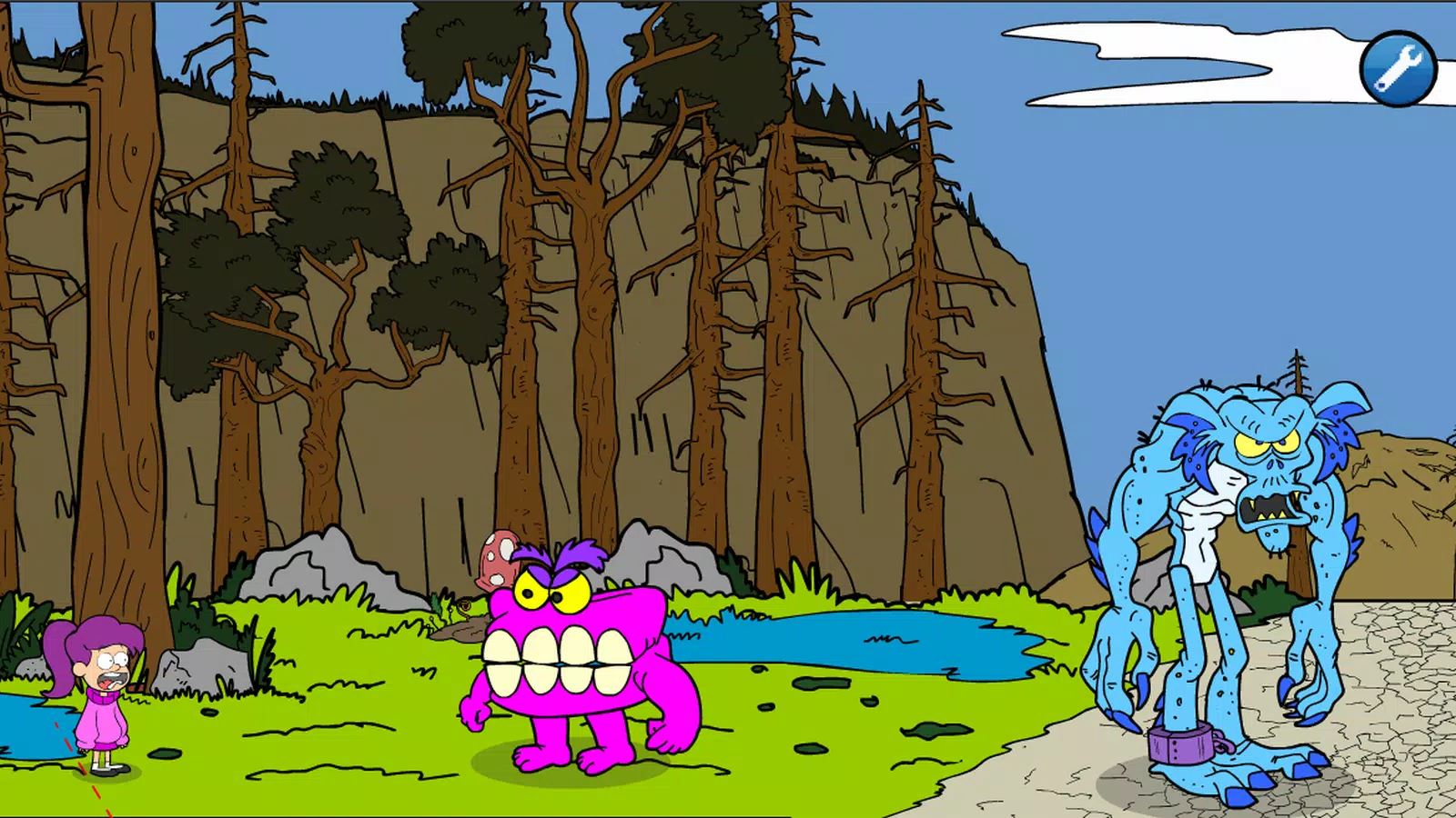 Gravity Forest Saw Trap Zrzut ekranu 0