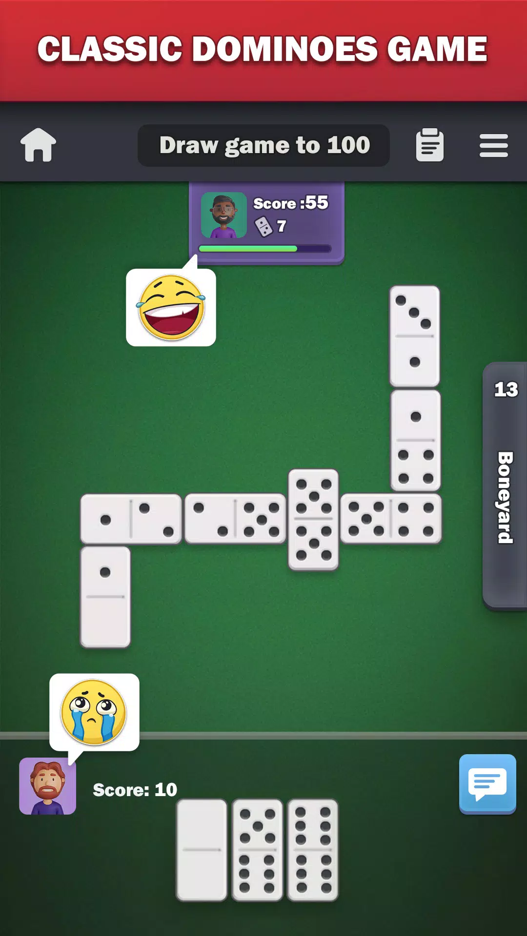 Dominoes online - play Domino! Tangkapan skrin 0