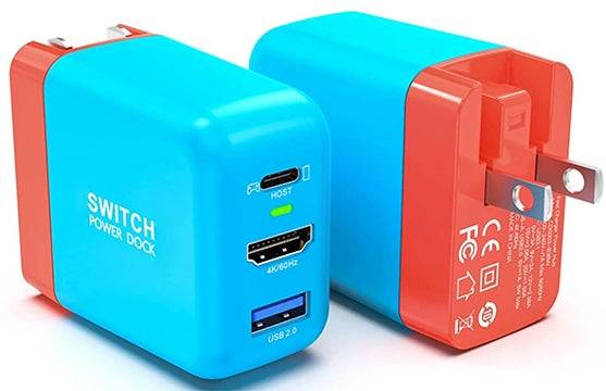 50% OFF: Pengecas Dok Nintendo Switch Portable
