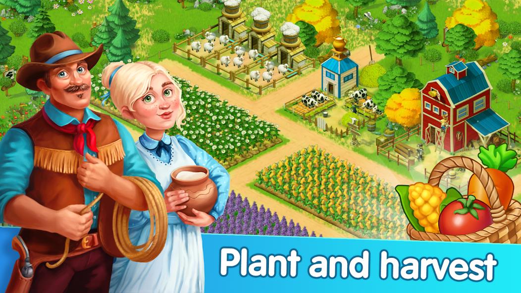 Homesteads: Dream Farm Mod 스크린샷 1