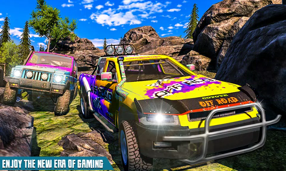 Monster 4x4 Offroad Jeep Stunt Racing 2019 ภาพหน้าจอ 3