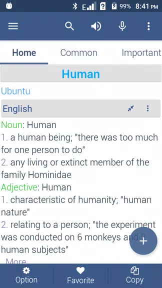 Zulu Dictionary Offline Schermafbeelding 2