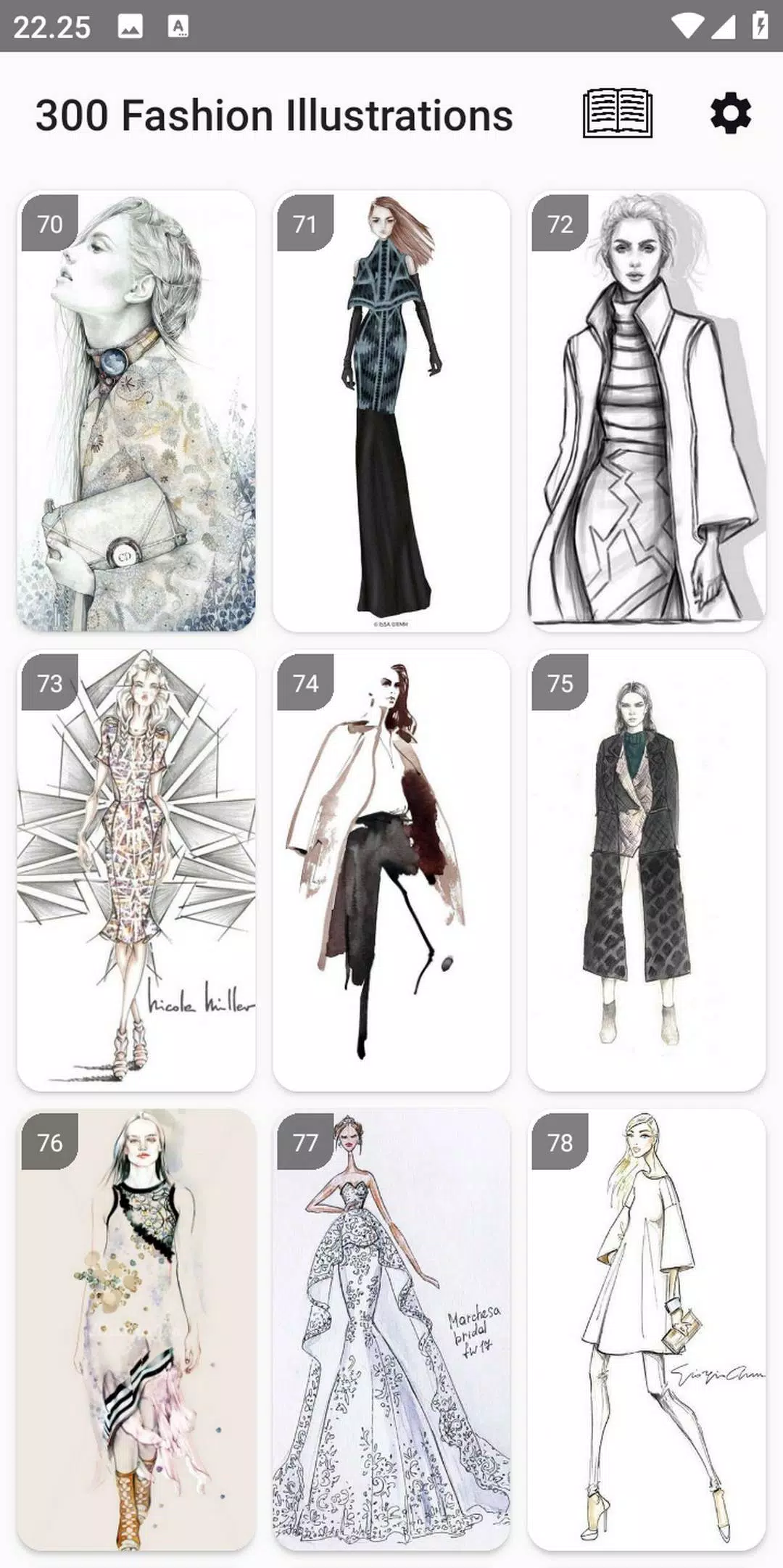 300 Fashion Illustrations ภาพหน้าจอ 3