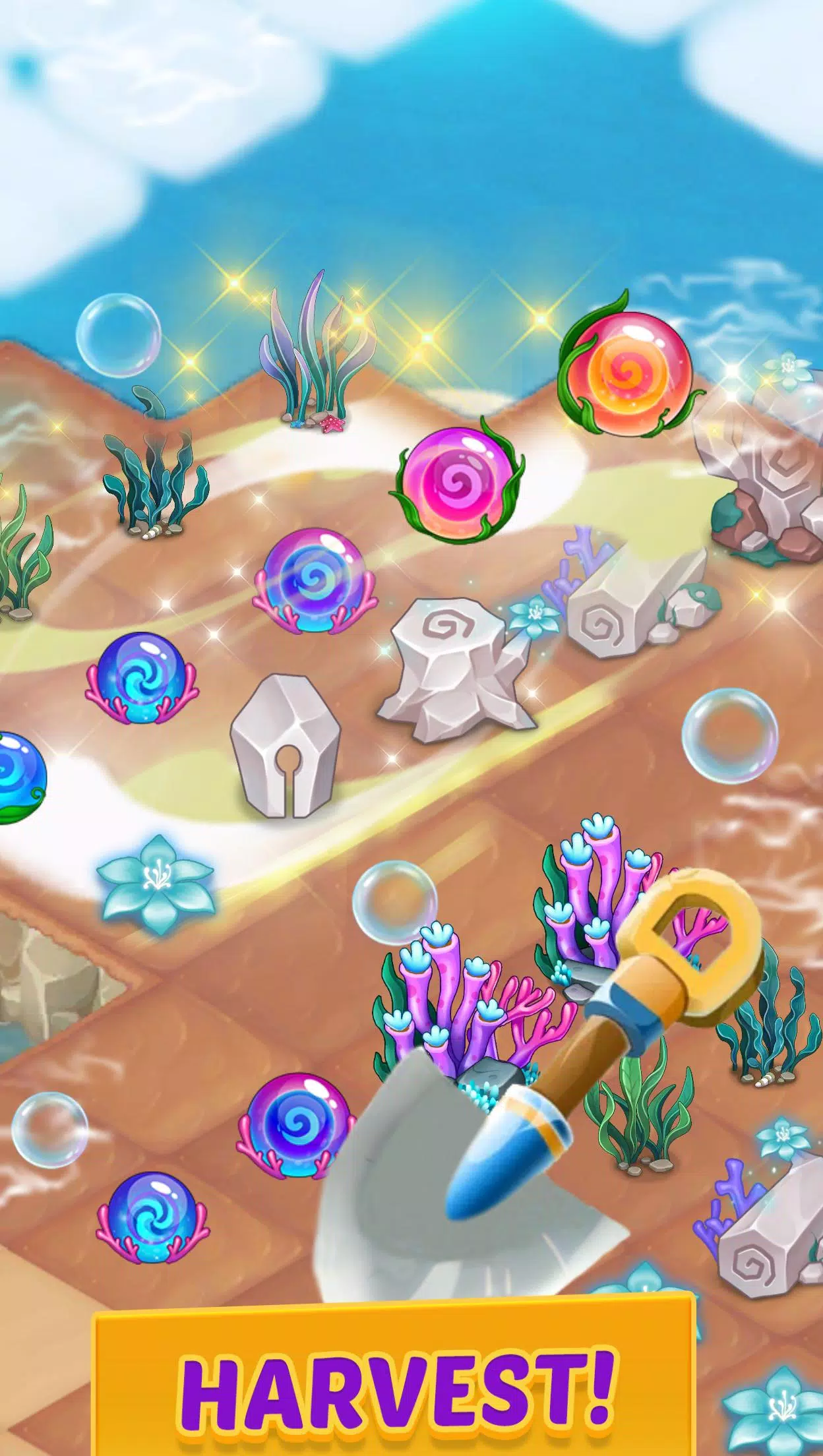 Merge Mermaids-magic puzzles 스크린샷 1