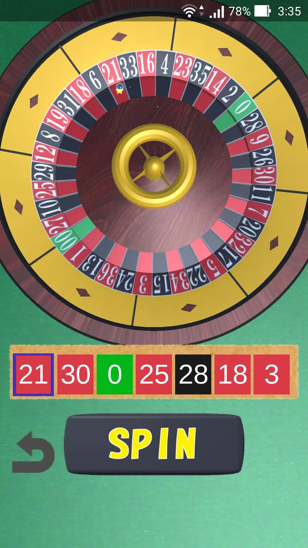 Roulette Wheel স্ক্রিনশট 1