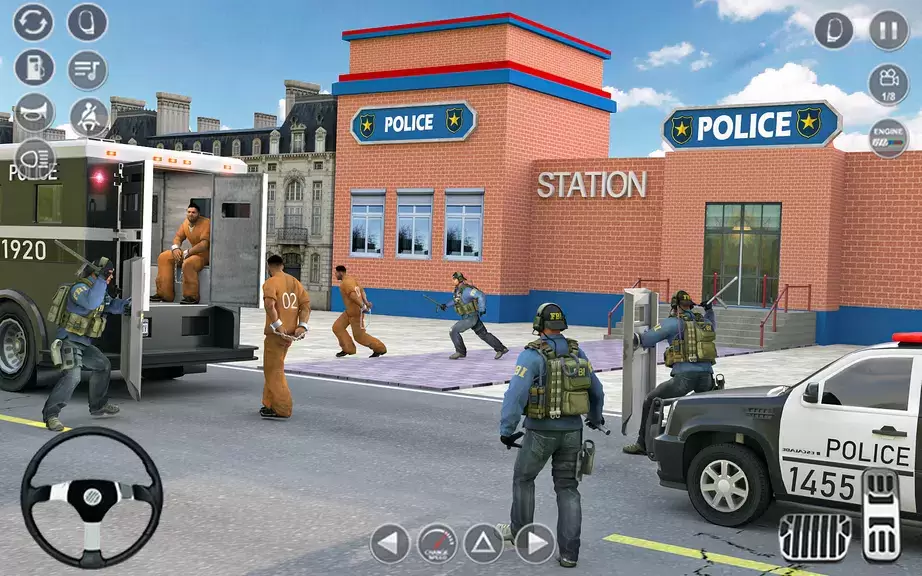 Police Car Driving Games 3D Capture d'écran 0