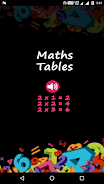 Schermata Maths Tables - Voice Guide 0