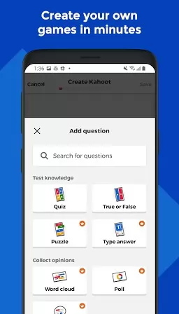 Kahoot Play & Create Quizzes Zrzut ekranu 2