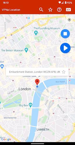 VPNa - Fake GPS Location Go Скриншот 2