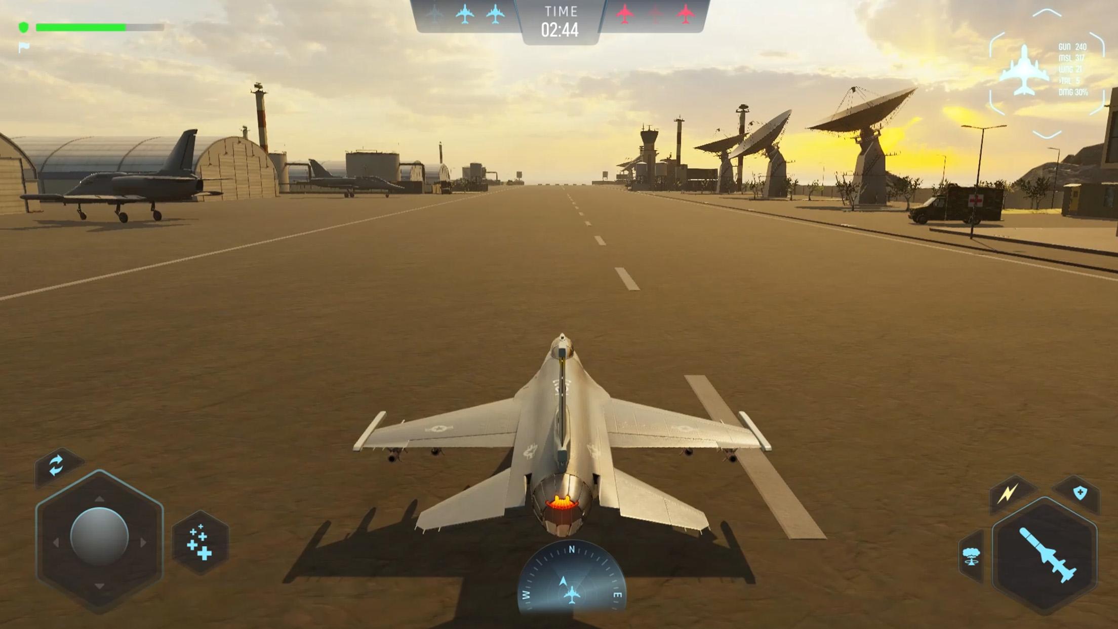 Sky Warriors: Airplane Games Screenshot 0