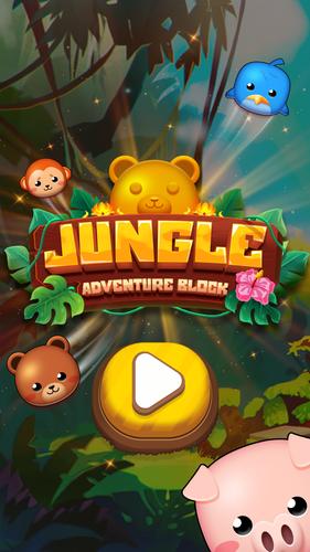 Jungle Adventure Block Captura de tela 0