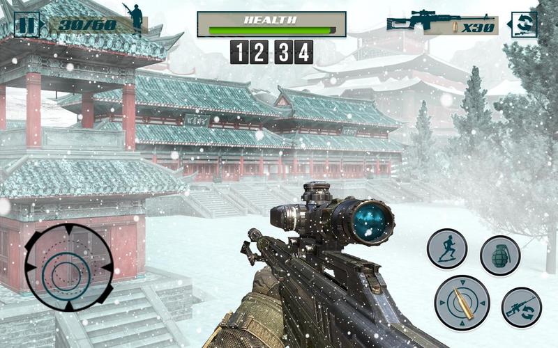 SWAT Sniper Fps Gun Games Скриншот 0