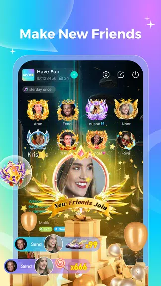Wyak-Voice Chat&Meet Friends應用截圖第1張